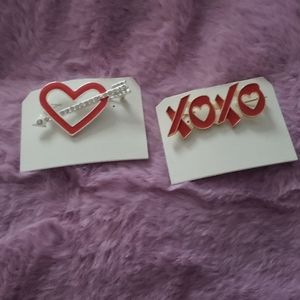 New valentine  love xoxo pin